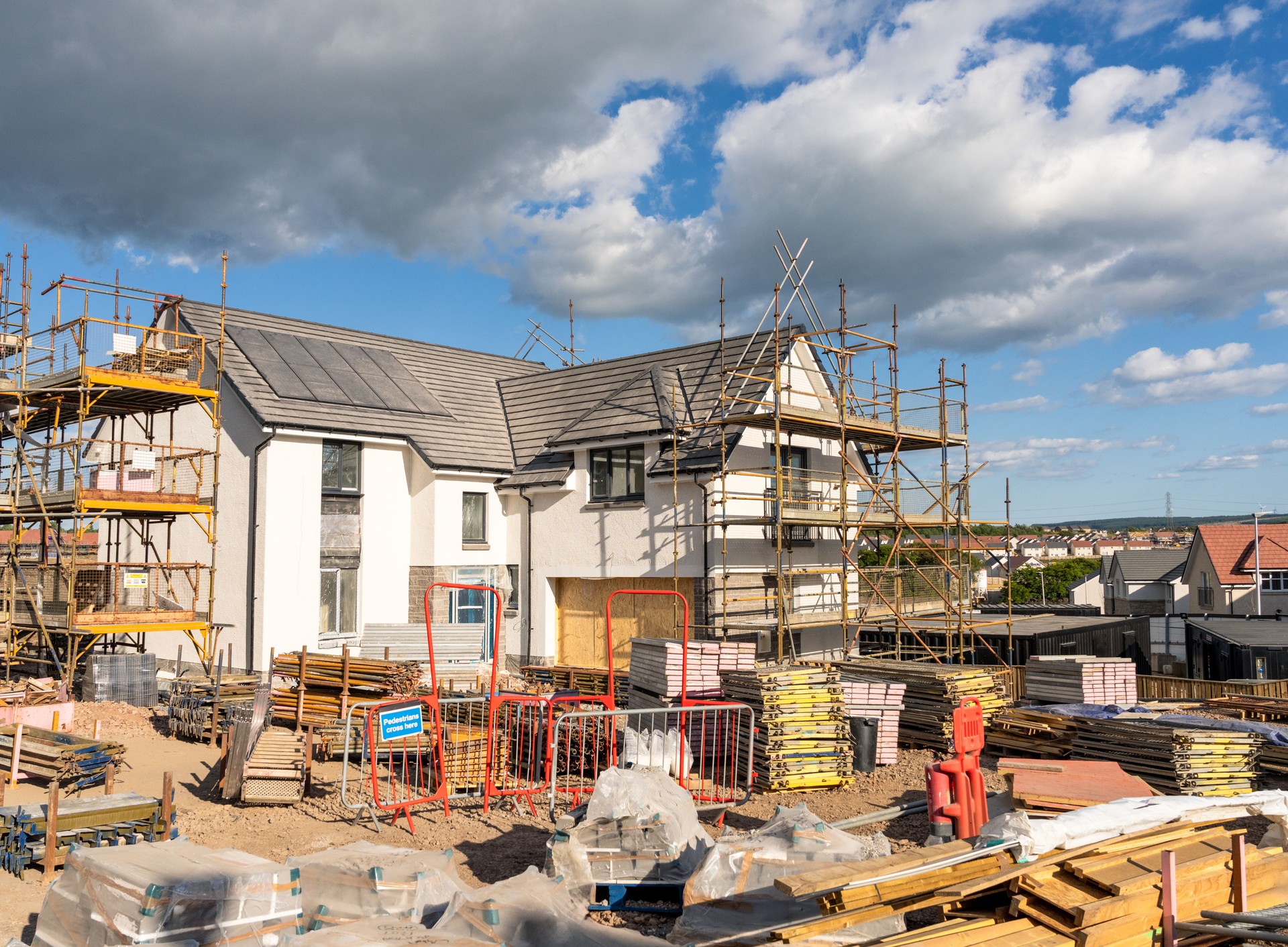 Large suburban housing development